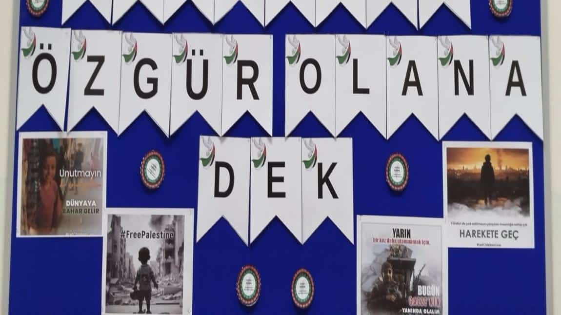 Gazze ve Filistin Farkındalık Etkinlikleri